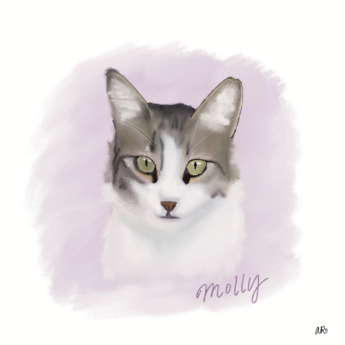 Custom Digital Pet Portrait